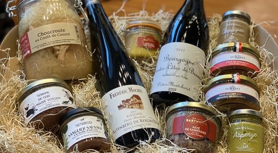 Offrir un panier garni - Saisonnier & Cadeaux - La Cave du Berguenard